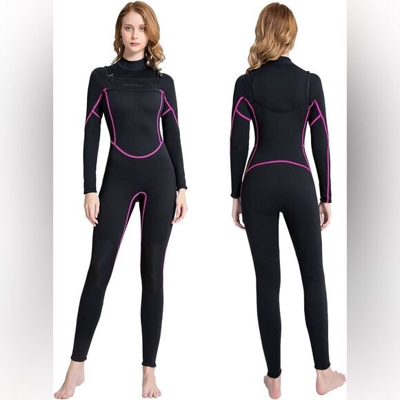 Lemorecn Surfing Wetsuit Super Stretch Full Body Diving Suit - Picture 1 of 15
